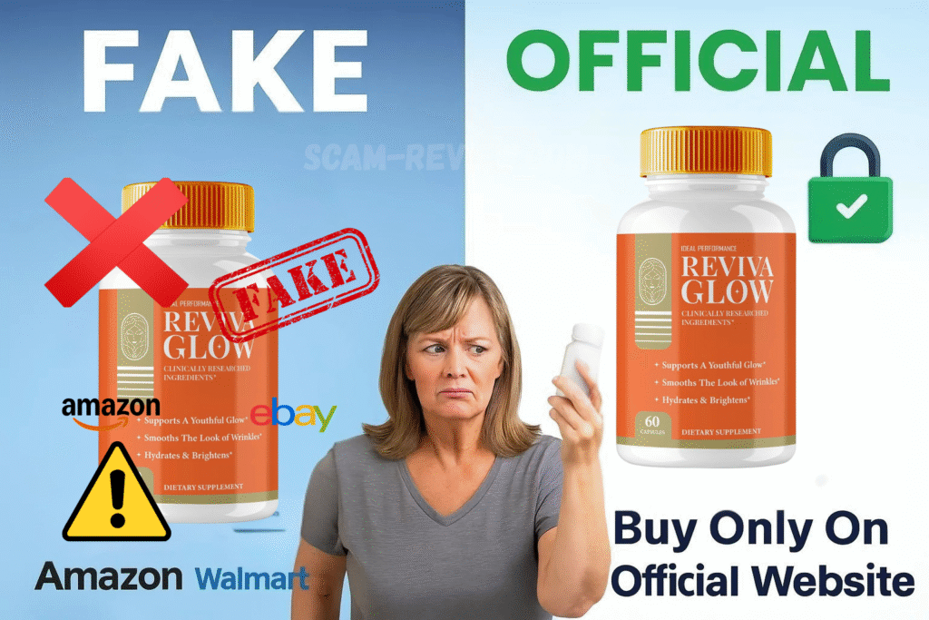 RevivaGlow fake or real bottle