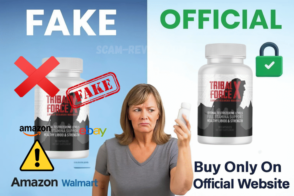 TribalForce X fake or real bottle