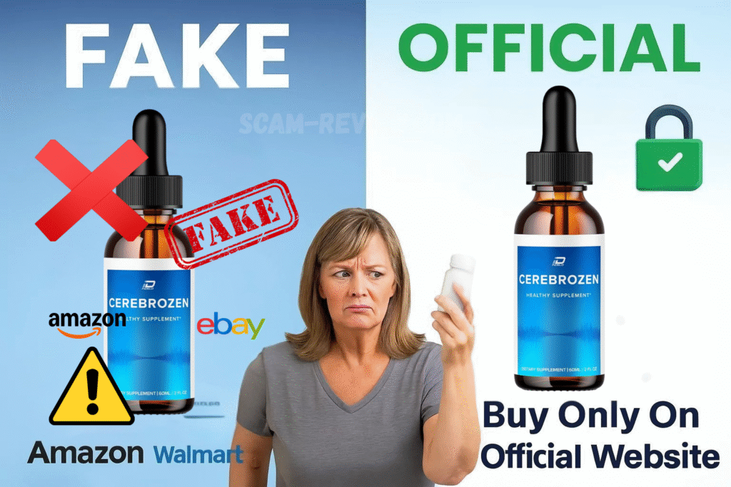 Cerebrozen fake or real bottle Cerebrozen fake or real bottle